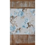 Trilho Floral Verona  Azul